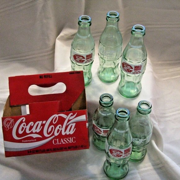 Coca cola Classic Cincinnati Reds 6 pack bottles - Picture 5 of 7